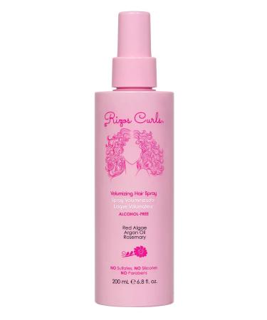 Rizos Curls Alcohol-Free Volumizing Hair Spray with Red Algae - Sulfate-Free, Frizz-Free, Long-Lasting Hold - Vegan & Cruelty-Free - Buy Online on GoSupps.com