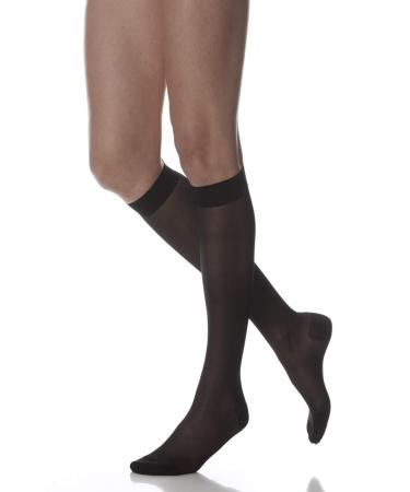 Scudotex Media Short 140 Denier Extra Color Black Size 6-1 Piece