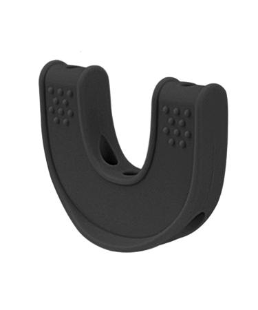 Jaw Trainer Women - Ergonomic Jawline Exerciser Double Chin Reducer Compact Jawline Shaper Jaw Sculpting Tool for Women Men Black