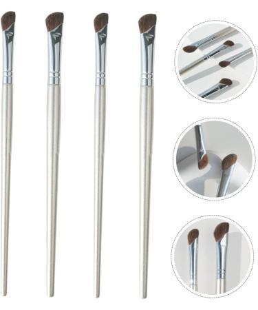 CANIGHT 4pcs Nose Shadow Brush Eye Shadow Brush Concealer Brush under Eye Makeup Accessory Artificial Fiber - Buy Online on GoSupps.com