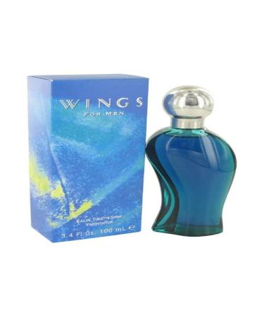 Giorgio Beverly Hills Wings Eau de Toilette Spray 3.4 Fluid Ounce