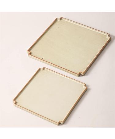 Serving Plates Ceramic Flat Plate Dinner Plate Home Kitchen Restaurant Cafe Dessert Plate Simple Square Dinner Plate Vintage Flat Plate Tableware for Appetizer Dinner and Desserts (Size : L) Large - Buy Online on GoSupps.com