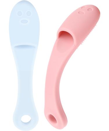 Buy Wllhyf Silicone Dog Toothbrush - 2 Pack Finger Toothbrush for Effective Dental Care in Small Medium & Large Dogs and Cats - Buy Online on GoSupps.com