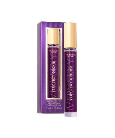 Victoria's Secret Very Sexy Orchid Eau de Parfum Rollerball Notes of Blackcurrant Orris Woods & Sheer Patchouli Travel Size Mini Perfumes for Women (0.23 oz)