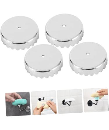 Ciieeo 8 Pcs Soap Draining Holder Kitchen Accessories Kitchen Accesories Magnetic Soap Holder Shower Soap Holder Kitchen Soap Stand Caps Self Draining Soap Holder Soap Support Liquid Tray - Buy Online on GoSupps.com