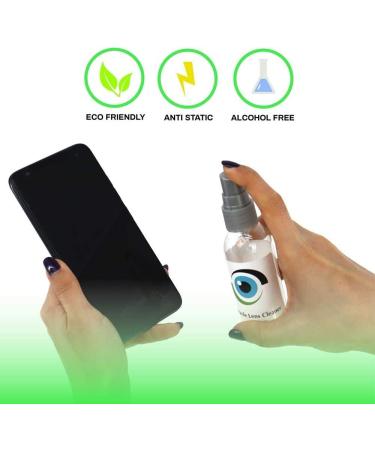 Leader Liquid Lens Cleaner - 3 x 59ml Alcohol Free Spray for Eyeglasses Cameras & More | Premium Lens Cleaning Solution by Sports World Vision - Buy Online on GoSupps.com