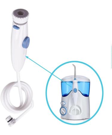 Replacement White Press Button Hose & Handle for WaterPik Ultra Flosser - WP-100/660/900/310/861/450 Repair Kit - Buy Online on GoSupps.com