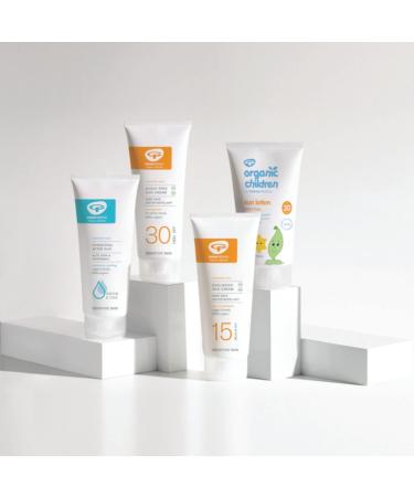 Green People Hydrating After Sun 200ml | Natural Organic After Sun Lotion | Hydrating Body Cream to Prolong Tan | Featuring Soothing Aloe Vera Cooling Mint & Calming Chamomile | Vegan Cruelty Free Peppermint 200 ml (Pack of 1) - Buy Online on GoSupps.com