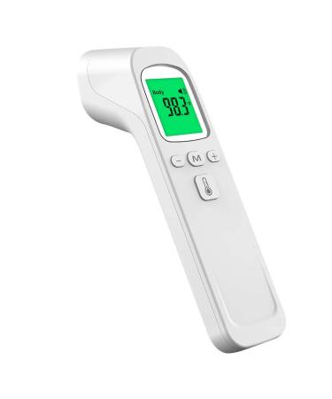 Infrared Digital Non-Contact Forehead Thermometer for Adults and Kids with Fever Alarm, Memory Function, LCD Display