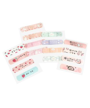 4 Hemostasis Band Waterproof Breathable Outdoor Emergency Adhesive Bandages Cartoon Waterproof Dressing Water Proof Set