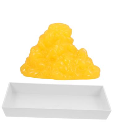 Mobestech Fat 1lb Fat Model Mannequins Manikin Human Body Fat 5lb Fat Display 1-Pound Fat Replica Fitness Base Sports