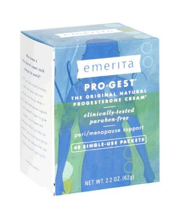Pro-Gest Body Cream Single Use Packets - 48 Single Use Packet - Cream 48 Count (Pack of 1)