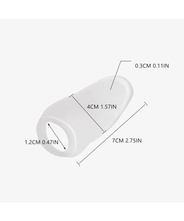 Gel Bunion Protector Shield - 4PCS Bunion Pads & Cushions for Big Toe - Foot Guard for Friction & Pressure - Transparent, One Size - Buy Online on GoSupps.com