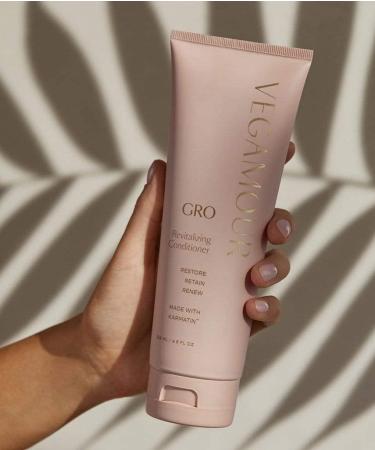 VEGAMOUR GRO Revitalizing Conditioner - Vegan Keratin & Biotin for Thicker, Fuller & Healthier Hair - Buy Online on GoSupps.com