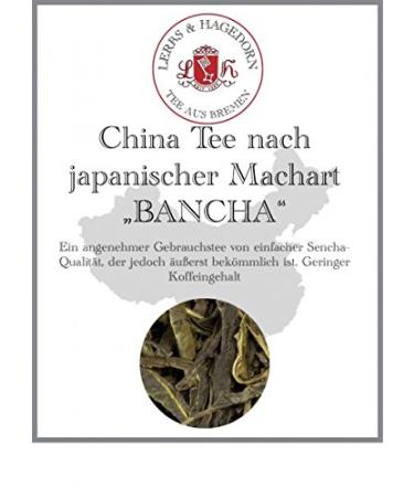 Lerbs & Hagedorn Japanese-style Chinese tea "BANCHA" 2 kg