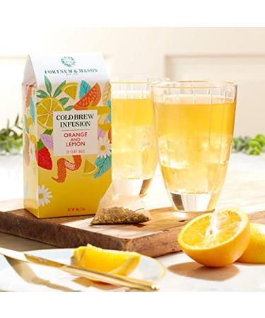 Fortnum & Mason Infusion froide orange et citron th noir