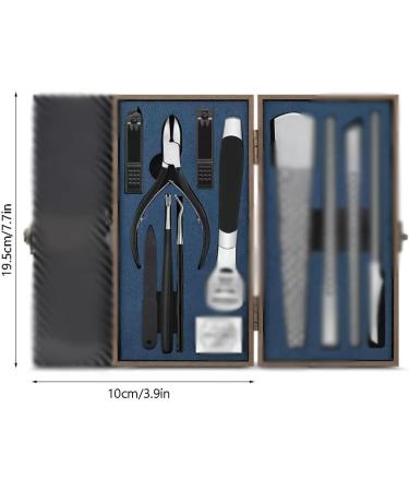 Nail Clippers for Men and Women with Anti Slip Handle Toe Nail Clippers for Travel or Home Perfect with Nail File Blue - Buy Online on GoSupps.com