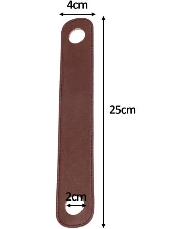 Wazsnhm Leather Shoulder Strap Pad Padding Thick Replacement for Purses Handbag Satchels brown - Buy Online on GoSupps.com