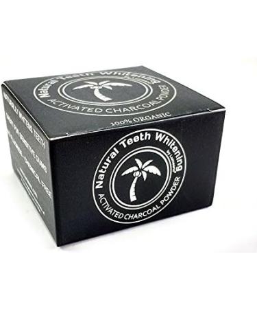 Organic Coconut Activated Charcoal Teeth Whitening Powder - Sensitive Tooth & Gum Cleanse - Vegan & Gluten-Free - Buy Online on GoSupps.com