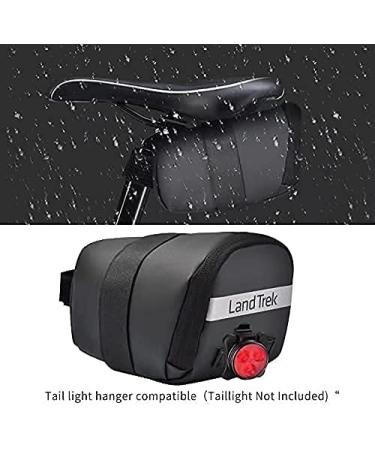 LandTrek Small 0.6L Bike Saddle Bag | Waterproof Cycling Tool Bag for Mountain Road MTB Bicycle Seat - Buy Online on GoSupps.com