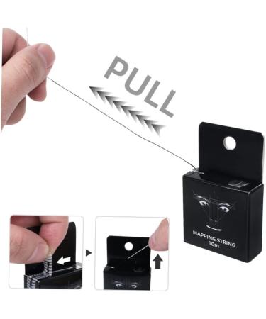 Beavorty 2pcs Ink Eye Brow Shaping Kit Eyebrow Measure Tool Eyebrow Drawing Ruler Auxiliary Tool - Buy Online on GoSupps.com