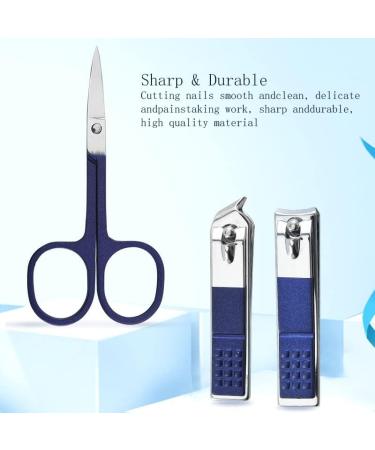 Nail Clipper Set -7 Pieces Stainless Steel Manicure Kit Portable Pedicure Kit Nail Care Kit Professional Manicure Set for Women - Buy Online on GoSupps.com