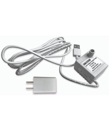 Pioneer Pet Swan Pet Drinking Fountain - 80oz Water Capacity (White Plastic) - Buy Online on GoSupps.com