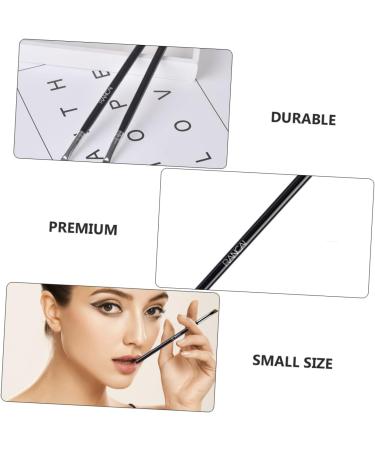 Angoily Oblique Eyeliner Brush 10 Pcs Makeup Brush Eyebrow Brush Girls Eyeliner Brush Practical Eyeliner Brush Make up 16x0.7cmx2pcs Blackx2pcs - Buy Online on GoSupps.com