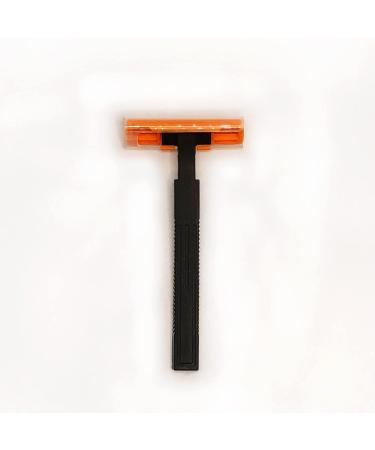 50 Pack Twin Blade Disposable Razors for Men - Portable Manual Shaving Razors for Travel & Bathing - Buy Online on GoSupps.com