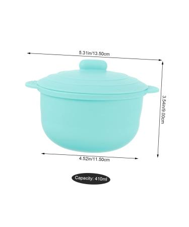 Beavorty Silicone Waxing Pot for Legs - Eco-Friendly Beauty Shell Mini Makeup Accessory Wooden Bowl for Skincare - 1 Pack (Green) - Buy Online on GoSupps.com