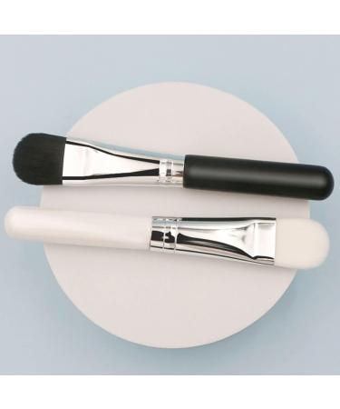 Cleaning Brush 3pcs Sleeping Handle Face Supplies Cream Acid Wooden Brushes Facial Silica Girls for Gel Applicator Beauty Household Women Mask Brush Makeup Cosmetic Salon Manual Fan (Color : Assorted 12x1.8cm Assorted - Buy Online on GoSupps.com