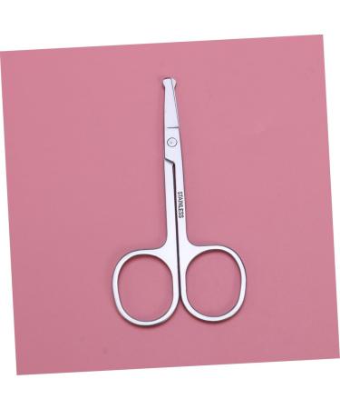 FRCOLOR Nose Hair Trimmer Scissors Eyebrow Scissors Nose Hair Rounded Tip Nose Hair Trimmer Facial Hair A Vibrissa Hair Trimming Makeup Tools - Buy Online on GoSupps.com