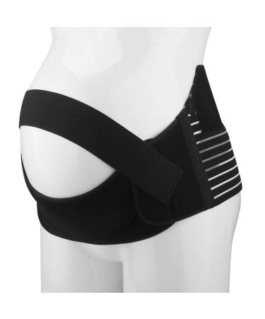 ZJchao Maternity Girdle - Breathable Belly Band & Back Support Belt - Adjustable XXL Black Mesh for Pregnant Women - Buy Online on GoSupps.com