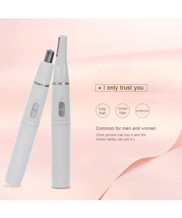Buy Hygienic 2-in-1 Grooming Trimmer & Detailer - Rinseable Interchangeable Heads for Eyebrows Nose Ears & More - International Shipping Available - Buy Online on GoSupps.com