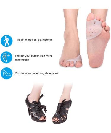 Toe Separator & Spacers for Bunion Relief - Silicone Hallux Valgus Corrector for Hammer & Crooked Toes - Buy Online on GoSupps.com