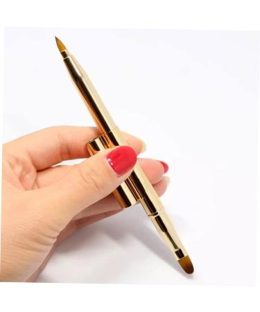 Ipetboom Double-ended Lip Brush Lip Gloss Lip Applicator Concealer Brush Makeup Brush Tool Dual End Lip Brush Cosmetic Kit Makeup Brushed Eyebrow Brush Printable - Buy Online on GoSupps.com