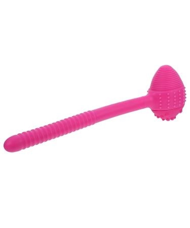 Lurrose Home Appliances 1 X Meridian Hammer Massage Roller Manual Massage Tools Hand Massager Manual Beat Massager Male Massager Manual Percussion Pink 34X10cm