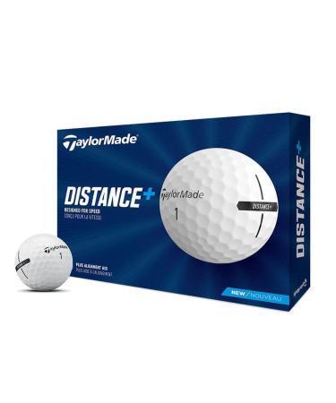 2021 TaylorMade Distance+ Golf Balls White Distance+ Golf Balls