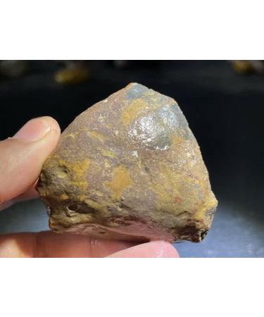 Natural Crystal Rough Red Battle Blood Agate Rough China Agate Crystal Achat Geode Specimen 119g RD14 - Buy Online on GoSupps.com