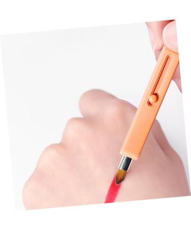 minkissy 1pc Retractable Lip Brush Makeup Applicators Travel Makeup Brush Make up Kit Makeup Beauty Tool Kits Telescopic Lip Brush Lip Gloss Applicator Makeup Lip Brush Makeup Tool Orange - Buy Online on GoSupps.com