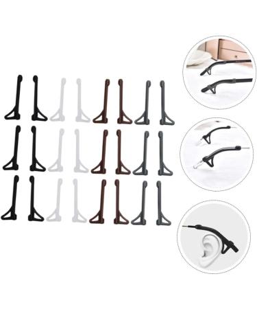 Housoutil Silicone Schnapps Glasses - 12 Pairs End Tip Covers for Glasses Leg Handlebar - Buy Online on GoSupps.com