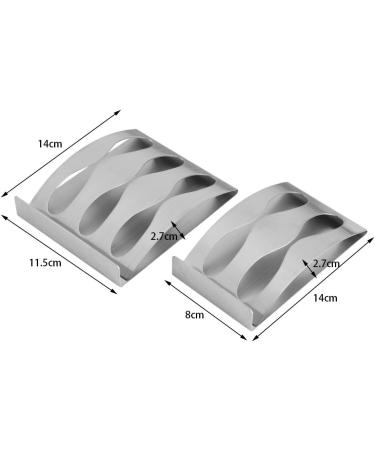 Stainless Steel Toothbrush Holder - 3 Holes for Razor & Electric Toothbrush Heads | Durable & Stylish Bathroom Accessory - Buy Online on GoSupps.com