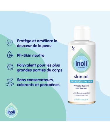Huile B b | Peaux S ches & Sensibles | pH Peau-Neutre | Huile de Massage pour B b | 8 Huiles Naturelles : Huile de Graines Tournesol Macadamia Soja & Vitamine E | 150 ml - Buy Online on GoSupps.com