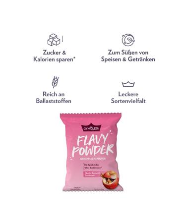 Gymqueen Flavy Powder Tasting 24 Delicious Low-Calorie Varieties for Baking & Sweet Treats | 30g Pack - Buy Online on GoSupps.com