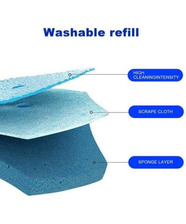 Disposable Toilet Cleaning System - Flushable Refill Brush & 60 Flushable Refills for Effortless Cleaning - Buy Online on GoSupps.com