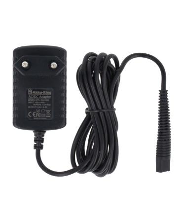 Charger 100V-240V for Braun Shaver Series 1 Series 5 Cruzer 6 Beard Head 5418 - replaces 5683 5690 5751 - Output 6V