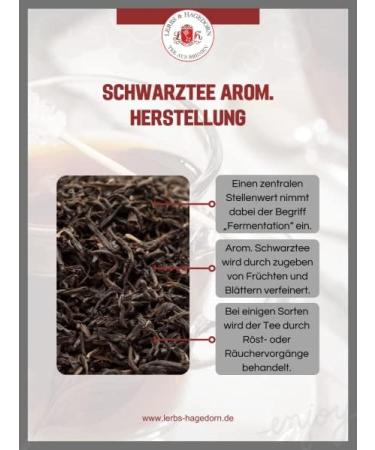  Lerbs & Hagedorn Lerbs & Hagedorn Th noir Earl Grey Extra | 250 g (env. 20 litres) - Buy Online on GoSupps.com