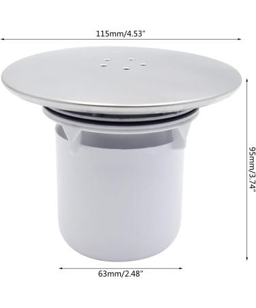 Plastic Shower Plughole Cover Shower Trap Cover Replacement Waste Drain Cap Tube Plug Anti-Odor Hole Cover Shower Drain Cover Bathroom Shower Waste Trap Cover - Buy Online on GoSupps.com