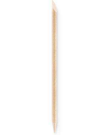 Bluesky 10 Wooden Cuticle Pushers Orange Wood Sticks - Double End Nail Cleaner Tool 11.5cm - 4.5 Inches - Buy Online on GoSupps.com