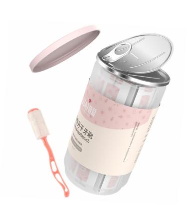 ULTECHNOVO Sensitive Toothbrush 30pcs Childbirth Toothbrush PP Cotton Swab Old Dental Floss White Natural Toothbrush